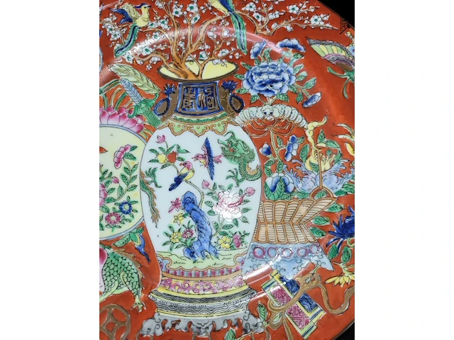 Lot 241 - chinees bord - afbeelding 2 van  4