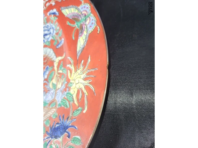 Lot 241 - chinees bord - afbeelding 3 van  4
