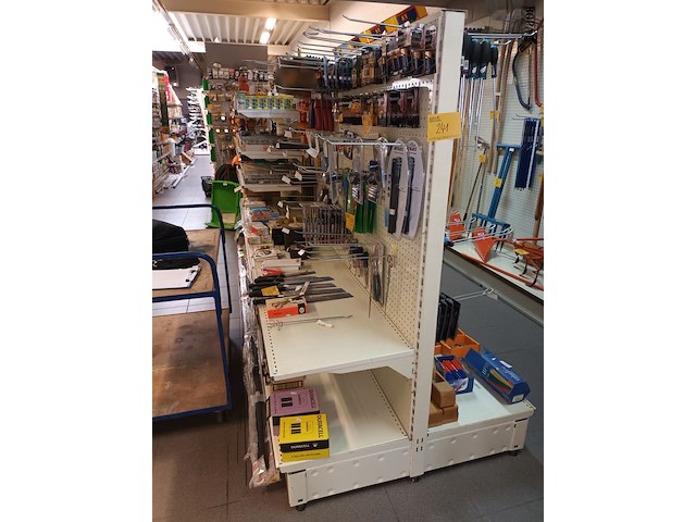 Lot 241 - dubbelzijdig gondella rek - afbeelding 2 van  4