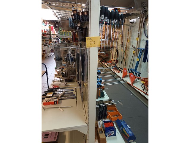 Lot 241 - dubbelzijdig gondella rek - afbeelding 4 van  4