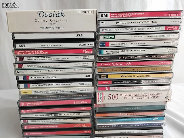 Lot 241 - lot cd's, klassiek, stapel - afbeelding 2 van  3