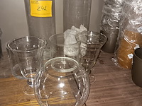 Lot 242 - glazen vazen. 7 stuks - afbeelding 1 van  1