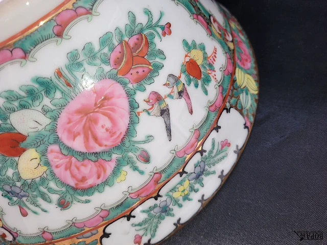 Lot 243 - chineese kom - afbeelding 5 van  5