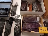 Lot 244 - lederen handschoenen. ca. 100 paar - afbeelding 4 van  7