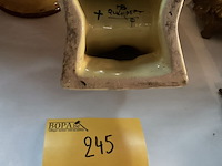 Lot 245 - quimper man kandelaar - afbeelding 2 van  2