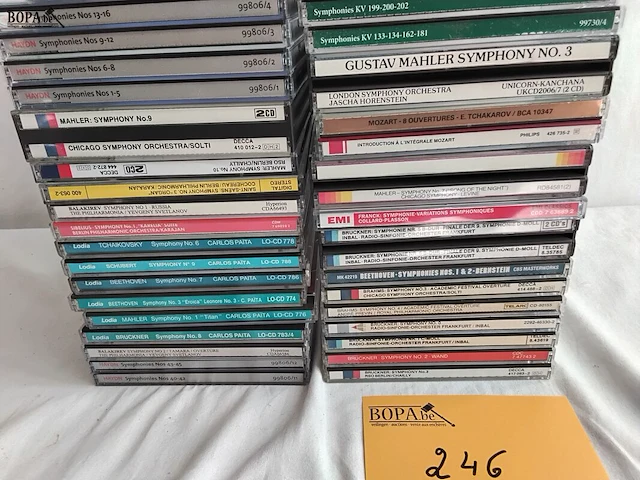Lot 246 - lot cd's, klassiek, stapel - afbeelding 3 van  3