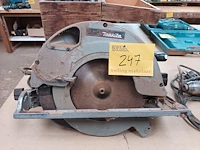 Lot 247 - cirkelzaag makita - afbeelding 1 van  3