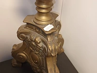 Lot 248 - koperen kandelaar - afbeelding 2 van  3