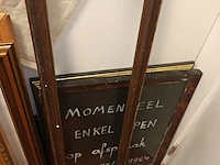 Lot 249 - kaders en postzak - afbeelding 3 van  4