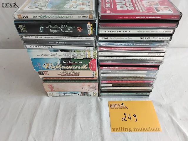 Lot 249 - lot cd's, duitse schlager, stapel - afbeelding 1 van  3