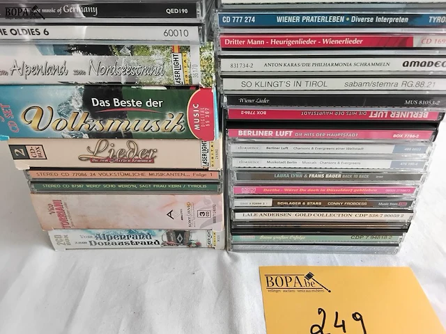 Lot 249 - lot cd's, duitse schlager, stapel - afbeelding 3 van  3