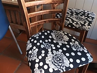 Lot 25 - antieke café stoelen. 6 stuks - afbeelding 1 van  4