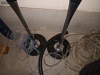 Lot 25 - boxen op voet lg. 2 stuks - afbeelding 3 van  3