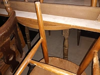 Lot 25 - café tafels. 4 stuks - afbeelding 3 van  3