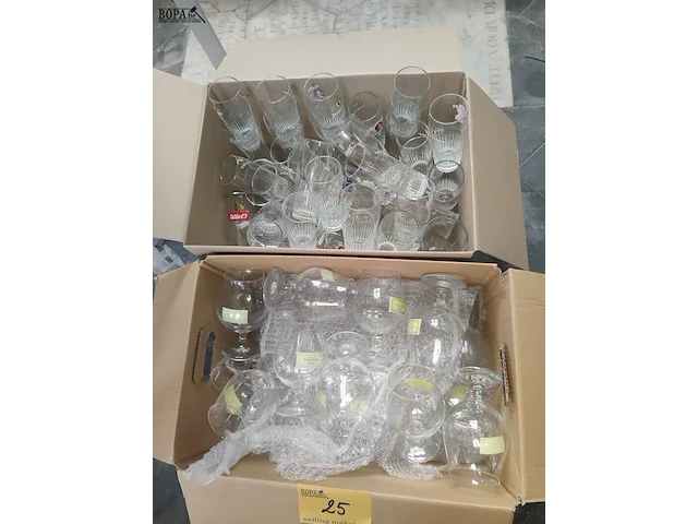 Lot 25 - drinkglazen - 2 dozen - afbeelding 1 van  3