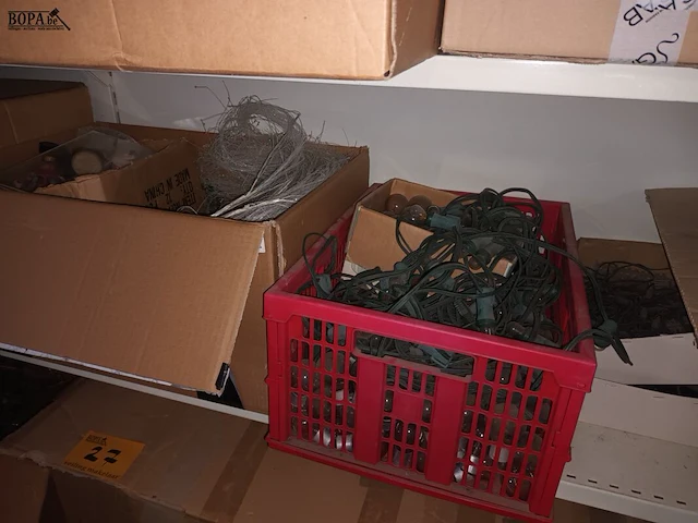 Lot 25 - groot lot kerstdecoratie - afbeelding 2 van  10