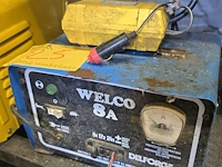 Lot 25 - lastoestel en batterijlader en compressor - afbeelding 2 van  3