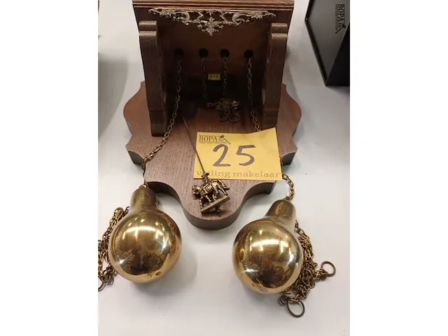 Lot 25 - muurklok - afbeelding 4 van  5