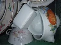 Lot 25 - vintage huisraad. 1 bak - afbeelding 3 van  4