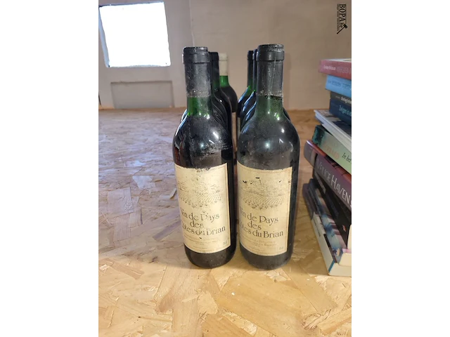 Lot 250 - partij wijn vin du cote du brian 9 ex. - afbeelding 1 van  3