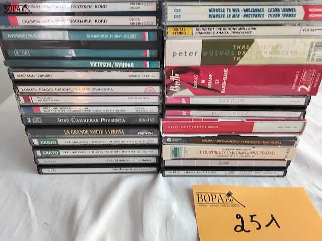 Lot 251 - lot cd's, klassiek, stapel - afbeelding 3 van  3