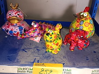 Lot 252 - beeldjes pomme pidou. 5 stuks - afbeelding 1 van  2