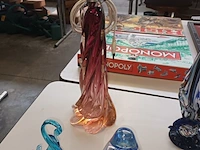 Lot 252 - decoratie in kristal en glas. 13 stuks - afbeelding 2 van  4