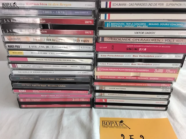 Lot 252 - lot, cd's, klassiek, stapel - afbeelding 3 van  3