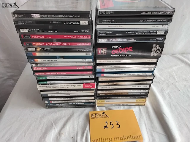 Lot 253 - lot, cd's, klassiek, stapel - afbeelding 1 van  3