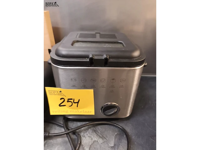Lot 254 - friteuse en wafelijzer - afbeelding 5 van  6