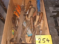 Lot 254 - houtvijlen