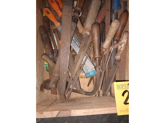 Lot 254 - houtvijlen - afbeelding 3 van  3