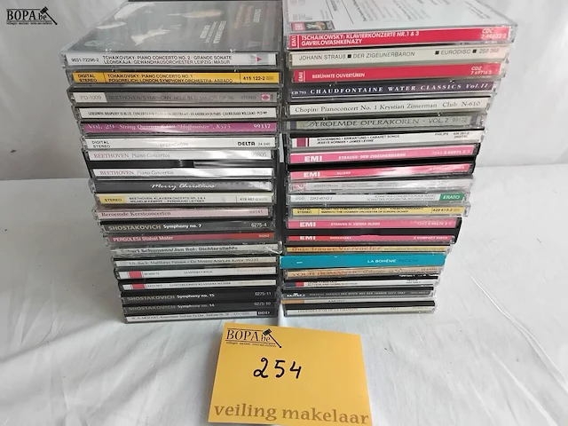 Lot 254 - lot, cd's, klassiek, stapel - afbeelding 2 van  4