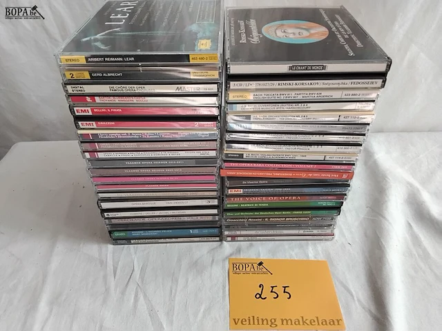 Lot 255 - lot, cd's, klassiek, stapel - afbeelding 1 van  4