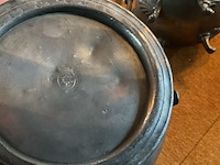 Lot 255 - tinnen kannen - afbeelding 4 van  4