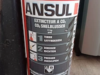 Lot 259 - poederblusser en co2 blusser - afbeelding 2 van  3