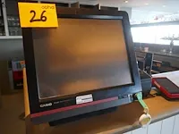 Lot 26 - digitaal kassasysteem casio - afbeelding 1 van  4