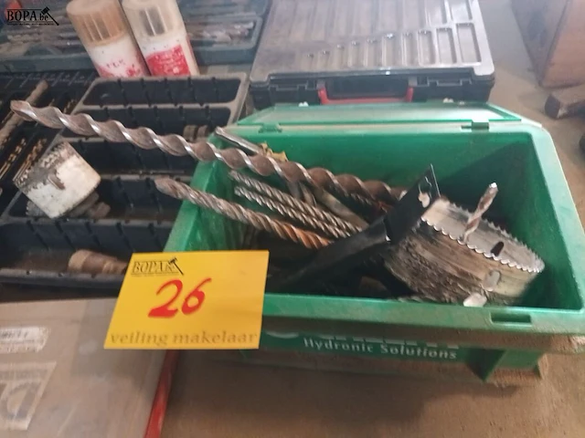 Lot 26 - diverse boren - afbeelding 4 van  5