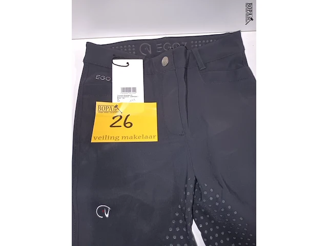 Lot 26 - dressage broek women ego7 black - afbeelding 2 van  3