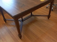 Lot 26 - houten tafel - afbeelding 1 van  4