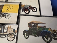 Lot 26 - kaders met diverse auto's tussen 1894 tem 1923 - afbeelding 3 van  5