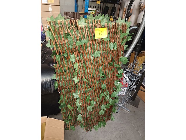 Lot 26 - kunsthaag. 2 stuks - afbeelding 1 van  3