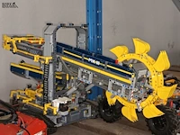 Lot 26 - lego technic emmerwiel graafmachine - afbeelding 2 van  5