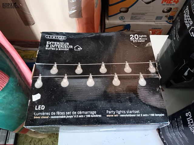 Lot 26 - party light. 4 stuks - afbeelding 2 van  4