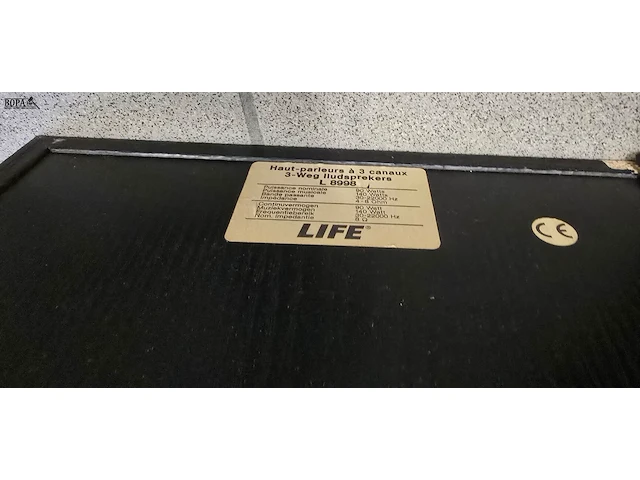 Lot 26 - speakers life l 8998 2 stuks - afbeelding 4 van  5