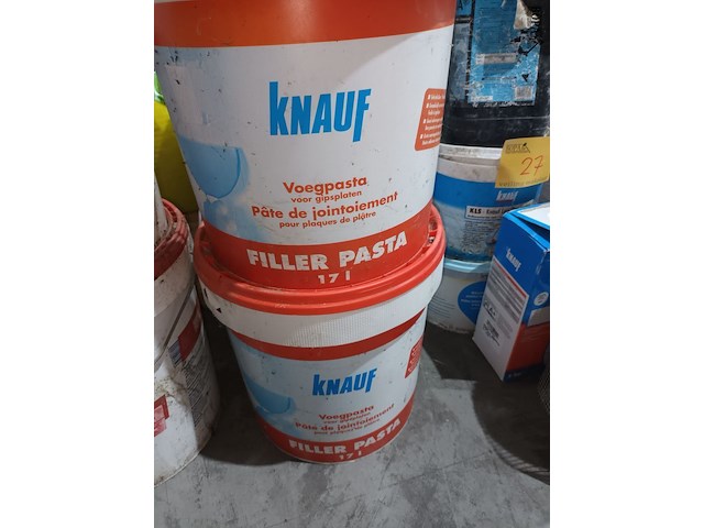 Lot 26 - speciaal plamuur en voegpasta. 4 stuks - afbeelding 3 van  3