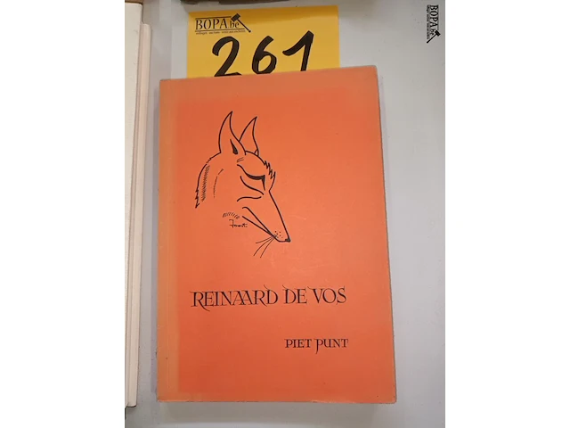 Lot 261 - boeken reinaard de vos. 4 stuks - afbeelding 3 van  4