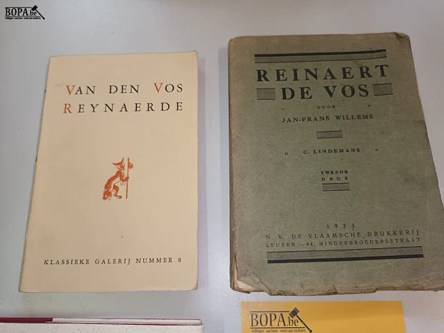 Lot 261 - boeken reinaard de vos. 4 stuks - afbeelding 4 van  4