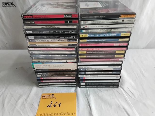 Lot 261 - lot, cd's, klassiek, stapel - afbeelding 1 van  3