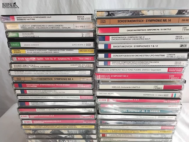 Lot 262 - lot, cd's, klassiek, stapel - afbeelding 2 van  3